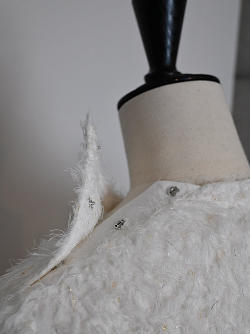 fluffy dress shirt